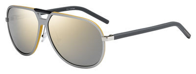 Dior Homme Al 13_2FS Sunglasses, 0NLW(M3) Palladium Yellow Gray