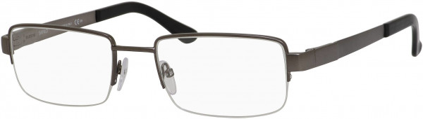 Safilo Elasta ELASTA 3107 Eyeglasses, 0R80 Semi Matte Dark Ruthenium