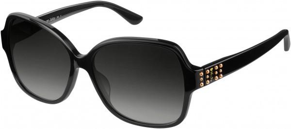 Juicy Couture JU 592/S Sunglasses, 0807 Black