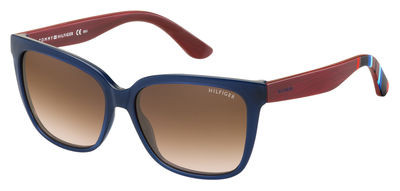 Tommy Hilfiger T_hilfiger 1312/S Sunglasses, 0X2D(A5) Blue Red Wood