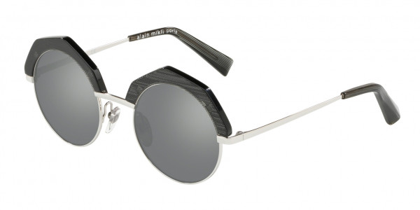 Alain Mikli A04006 SITELLE Sunglasses, 007/6G BLACK/SILVER (BLACK)