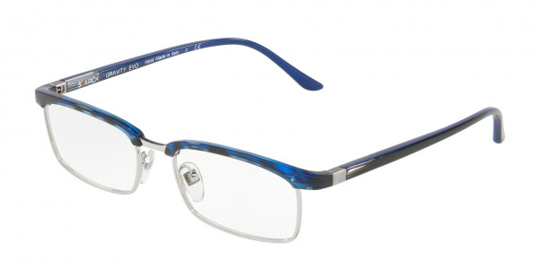 Starck Eyes SH3041 Eyeglasses, 0002 SILVER HAVANA BLU (BLUE)