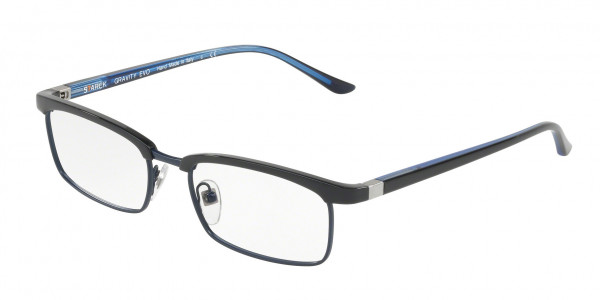 Starck Eyes SH3041 Eyeglasses, 0003 BLUE BLACK (BLACK)