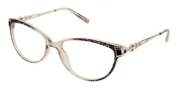 ClearVision GLENDA Eyeglasses, Black Multi