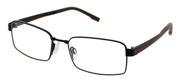 IZOD PERFORMX 3804 Eyeglasses, Black Matte