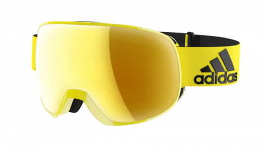 adidas progressor s ad82 Sunglasses, 6052 BRIGHT YELLOW SHINY/GOLD