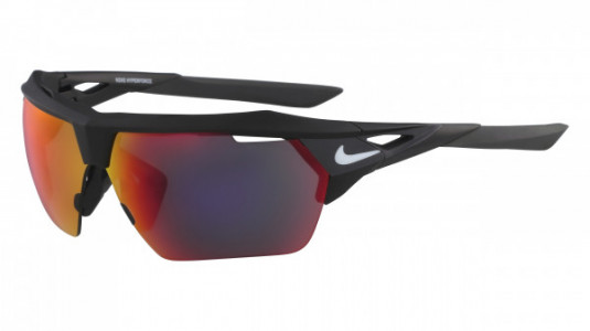 Nike NIKE HYPERFORCE M EV1029 Sunglasses, (016) MT BLACK/GRN ML INFRARED/GREY