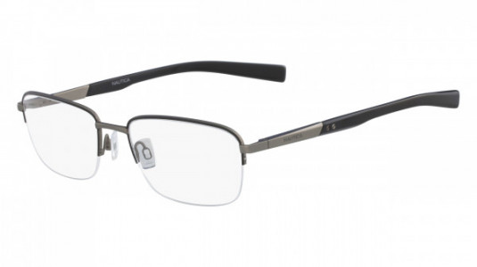 Nautica N7283 Eyeglasses, (005) MATTE BLACK