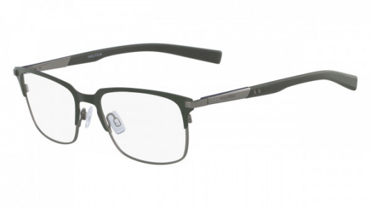 Nautica N7284 Eyeglasses, (325) MATTE OLIVE