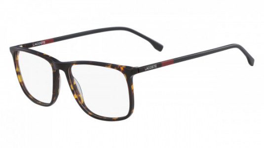 Lacoste L2807 Eyeglasses, (220) RED HAVANA