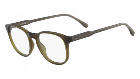 Lacoste L2811 Eyeglasses, (318) SHINY GREEN