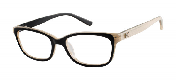 Ted Baker B953 Eyeglasses, Black/Bone (BLK)