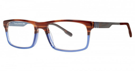 Randy Jackson Randy Jackson 3033 Eyeglasses, 220 Brn/Blue Fade