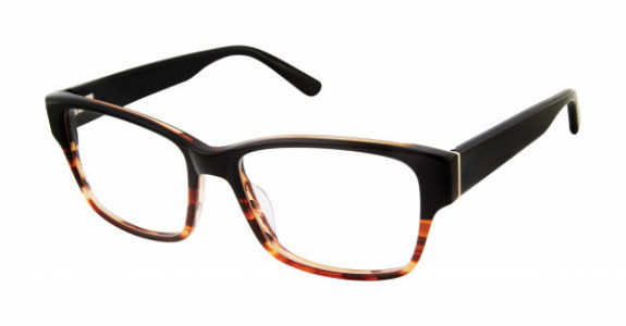 L.A.M.B. LA041 Eyeglasses, Black Tortoise (BLK)