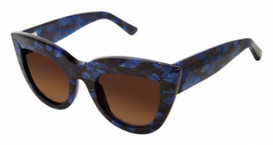 L.A.M.B. LA532 Sunglasses, Blue (BLU)