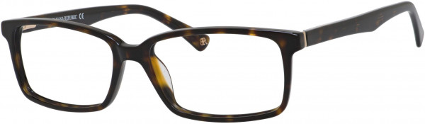 Banana Republic Augie Eyeglasses, 0086 Dark Havana