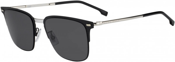 HUGO BOSS Black BOSS 0951/F/S Sunglasses, 0003 Matte Black