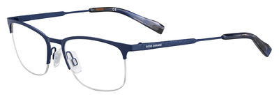 HUGO BOSS Orange Bo 0308 Eyeglasses, 0RCT(00) Matte Blue