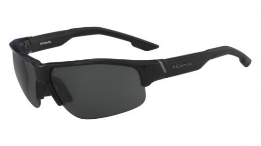 Columbia C515SP ALPINE  THISTLE P Sunglasses, (001) SHINY BLACK/SMOKE