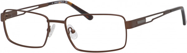 Chesterfield CHESTERFIELD 879T Eyeglasses, 0E62 Brushed Brown Brown