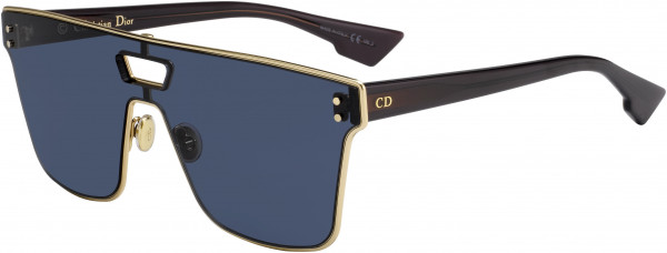 Christian Dior Diorizon 1 Sunglasses, 0NOA Gold Burgundy