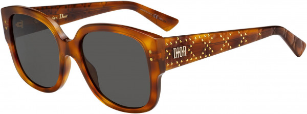 Christian Dior Ladydiorstuds Sunglasses, 0SX7 Light Havana