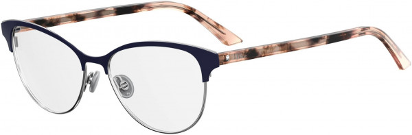 Christian Dior Montaigne 51 Eyeglasses, 0F2G Blumt Silver