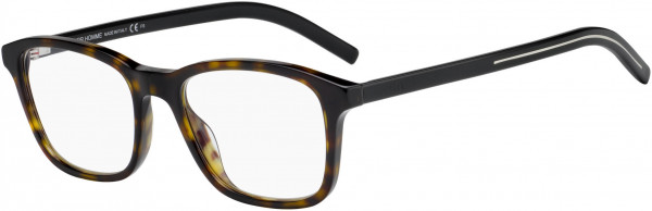 Dior Homme Blacktie 243 Eyeglasses, 0581 Havana Black