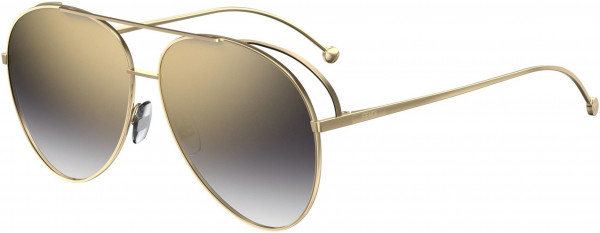 Fendi FF 0286/S Sunglasses, 0J5G Gold