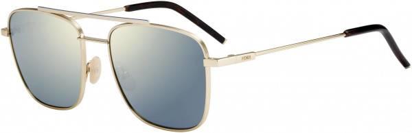 Fendi FF M 0008/S Sunglasses, 03YG Lgh Gold
