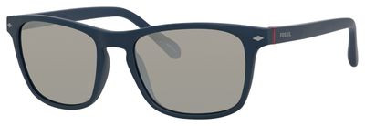 Fossil Fos 3017/S Sunglasses, 0RCT(T4) Matte Blue