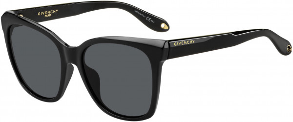 Givenchy GV 7069/S Sunglasses, 0807 Black