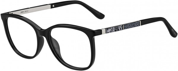 Jimmy Choo JC 191 Eyeglasses, 0807 Black