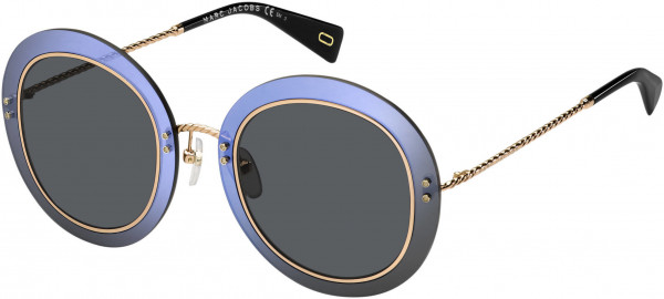 Marc Jacobs MARC 262/S Sunglasses, 0EL9 Black Turquoise