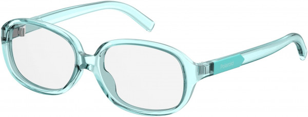 Polaroid Core PLD D 810 Eyeglasses, 05CB Aqua