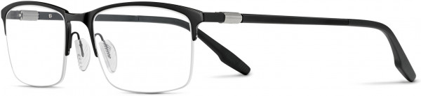 Safilo Design Filo 01 Eyeglasses, 0003 Matte Black