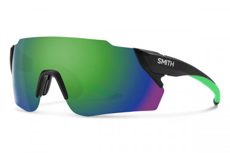 Smith Optics Attack Max Sunglasses, 03OL Bkall Green