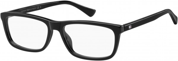 Tommy Hilfiger TH 1526 Eyeglasses, 0807 Black