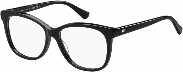 Tommy Hilfiger TH 1530 Eyeglasses, 0807 Black