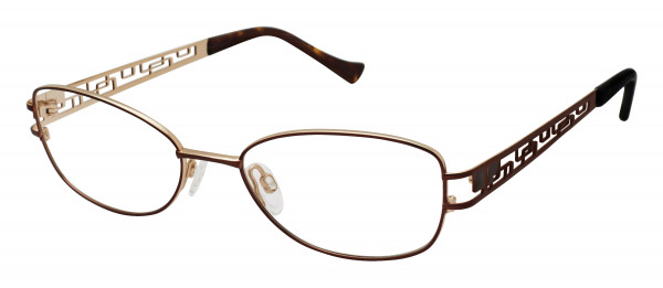 Tura R128 Eyeglasses, Brown (BRN)