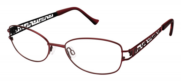 Tura R128 Eyeglasses, Burgundy (BUR)