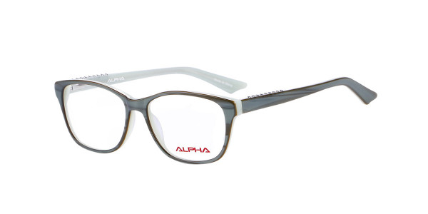 Alpha Viana A-3066 Eyeglasses, C2 - Demi/Silver