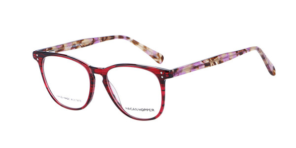 Alpha Viana H-6029 Eyeglasses, C1- demi red