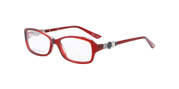 Alpha Viana V-1026 Eyeglasses, C3- burgundy