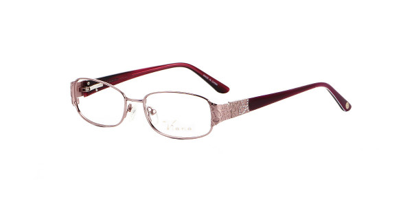 Alpha Viana V-1027 Eyeglasses, C3- pink/ gold