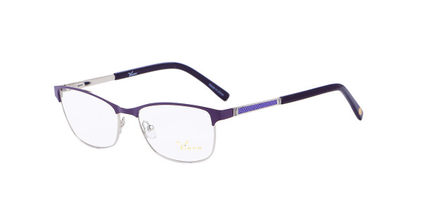 Alpha Viana V-1036 Eyeglasses, C3-purple/gold