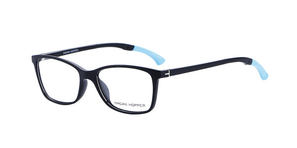 Alpha Viana H-6022 Eyeglasses, C3- m.blk/ blue