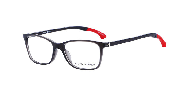 Alpha Viana H-6022 Eyeglasses, C1- m.blk/red