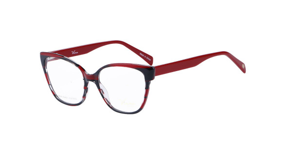 Alpha Viana V-1038 Eyeglasses, C3-demi/red