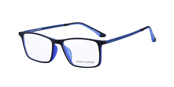 Alpha Viana H-6031 Eyeglasses, C3- royal blue/ black